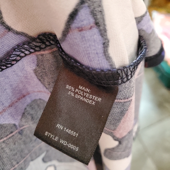 Sabie Floral Faux Wrap Dress sz L - NWoT - Picture 10 of 11